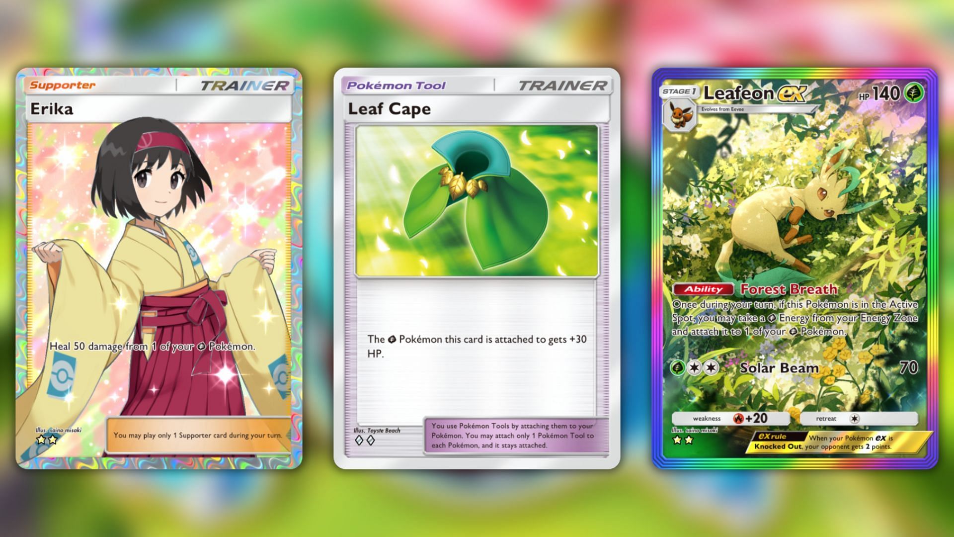 Best supporting cards in the deck (Image via The Pokemon Company)